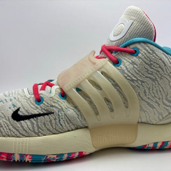 NIKE KD 14 “Cashmere/White/Turquoise” Shoes Men’s Size 13 - Picture 11 of 12